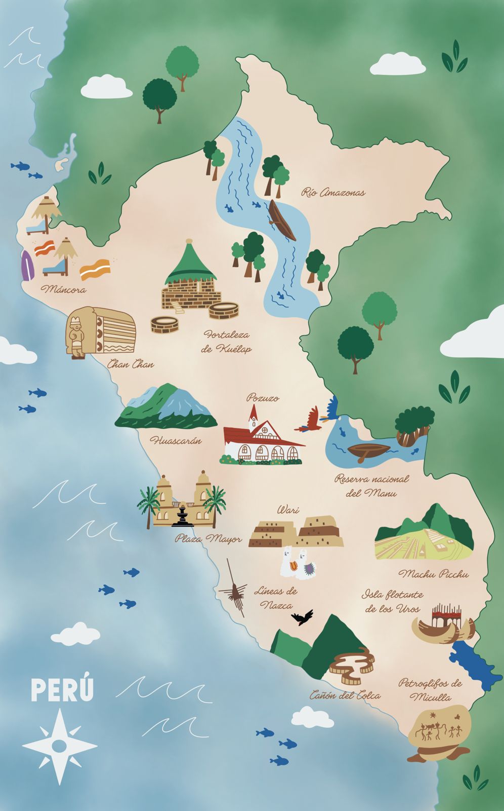 Toalla - Lugares del Perú