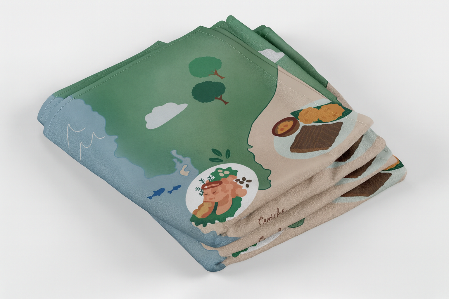 Toalla - Platos del Perú